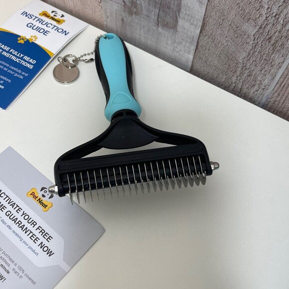 Pet Grooming Tool Undercoat Rake Comb for pets New With Tags! - Picture 6 of 10